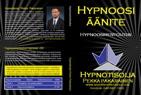Hypnoosirentoutus Hypnoosi-CD Hypnoosikasetti